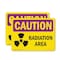 Signmission Radiation & Laser Sign, 7 in H x 10 in W, Vinyl Decal, Rectangle OS-2PACK-CR-D-710-L-10182 - alternate 1